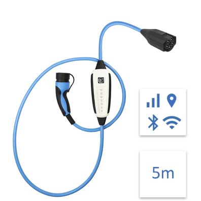 Ladegerät NRGkick Pure 32A, 22 kW, blau