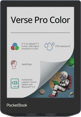 Lesegerät Poc PocketBook Verse Pro Color mit Farbdisplay