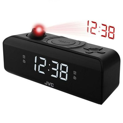 Wecker JVC mit Projektion und Radio