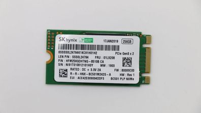 SSD Lenovo 256 Go M.2 PCIe NVMe