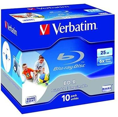 Blu-ray Rohlinge Verbatim 25 GB 6x beschreibbar