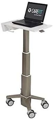 Laptopwagen Ergotron CareFit Slim höhenverstellbar weiß-grau