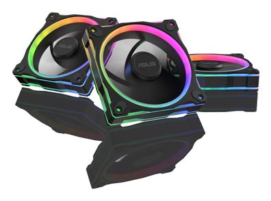Ventilator ASUS Prime MR120 ARGB Schwarz 3in1