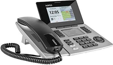 Telefon AGFEO ST 56 Silber mit LCD-Bildschirm