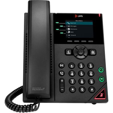 IP-Telefon HP VVX 250 Schwarz