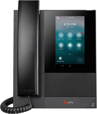 Telefon Poly CCX 400 mit 5-Zoll-Farb-Touchscreen