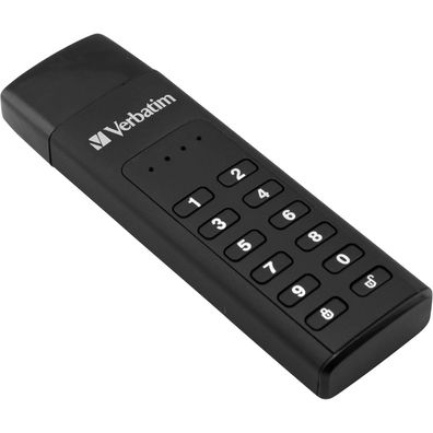 USB-Stick Verbatim Keypad Secure 64 GB, sicher und robust