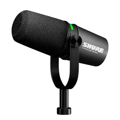 Dynamisches Mikrofon Shure MV7i mit XLR und USB-C