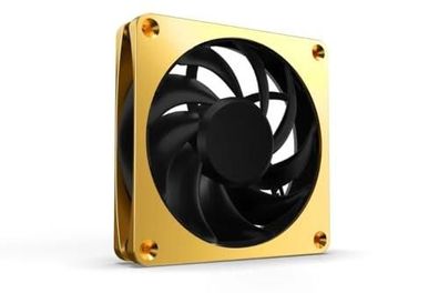 Gehäuseléfter Alphacool Apex Stealth Metal 120 mm Gold
