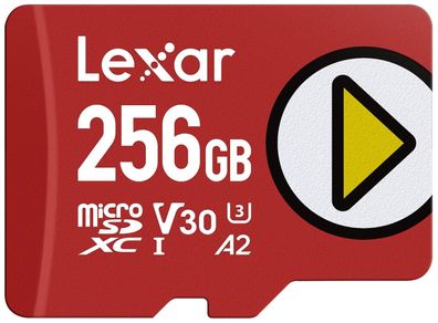 Speicherkarte Lexar PLAY 256 GB Rot