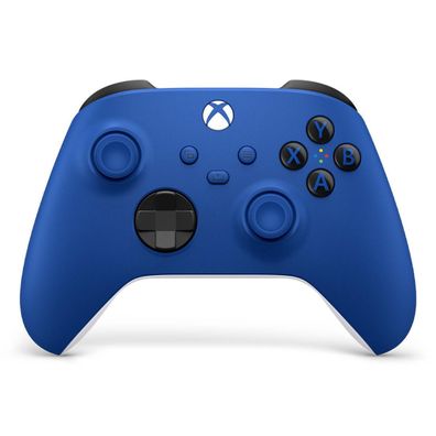 Gamecontroller Microsoft Shock Blue kabellos Bluetooth