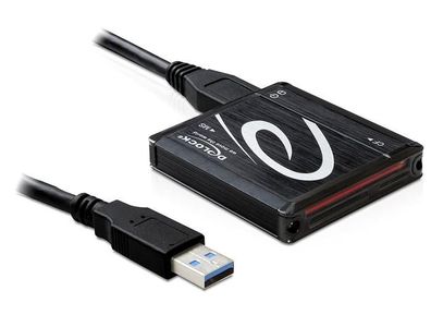 Kartenleser DeLOCK USB 3.0 Schwarz