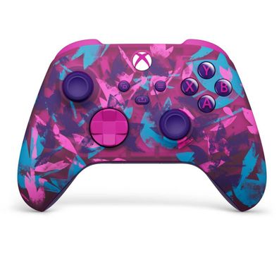 Kabelloser Xbox Controller in leuchtendem Pink