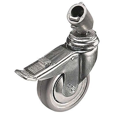 Zubehör fér Stative Manfrotto 110G silberfarbenes Rad mit Bremse