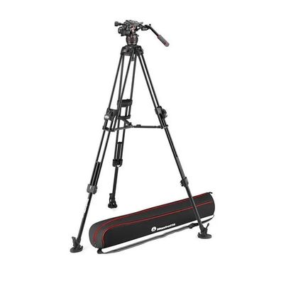 Videostativ Manfrotto 645 Fast Twin Aluminium