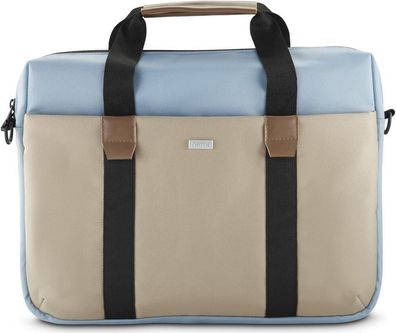 Rucksack Hama fér Laptops bis 41,1 cm, beige und blau