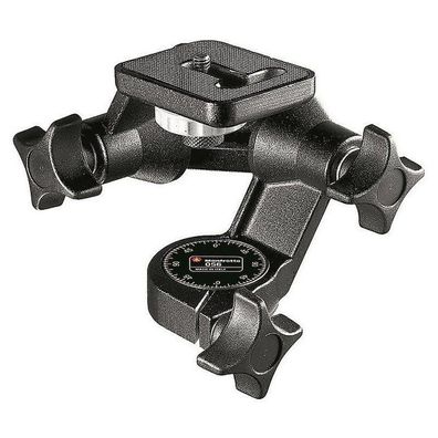 Stativkopf emeko Manfrotto 056 3D Junior Aluminium