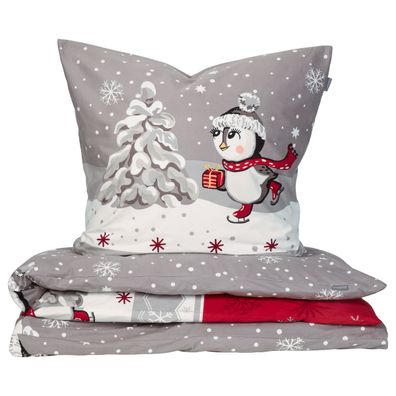 Schiesser Bettwäscheset Telso - Feinbiber - 2-teilig