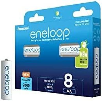 Batterie eneloop AA wiederaufladbar 2000 mAh