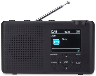 Tragbares Radio Reflexion DAB+ und FM