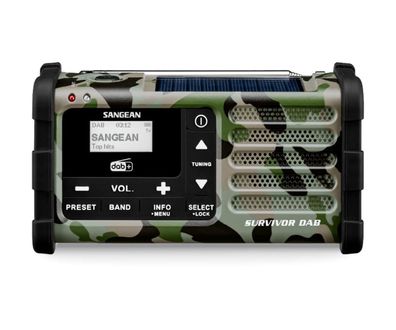 Tragbares Radio Sangean MMR-88 robust und grén