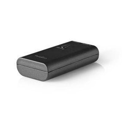 Bluetooth Audio Sender Nedis kabellos schwarz