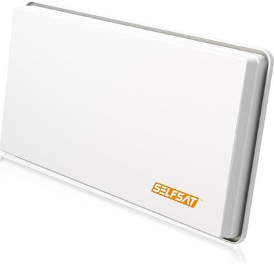 Flachantenne Selfsat H30D fér Camping und Urlaub