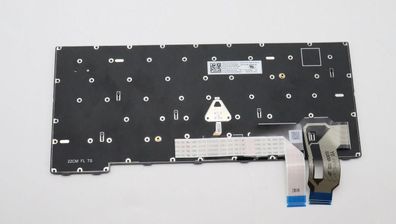 Ersatz-Tastatur Lenovo beleuchtet ohne Ziffernblock