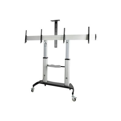 TV-Ständer StarTech Mobiler Aluminium-Chariot fér 2 Bildschirme