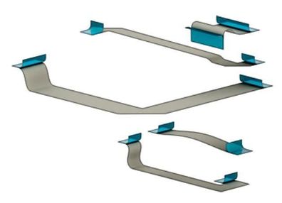 Laptop-Zubehör HP Ersatzkabel Blau-Weiß