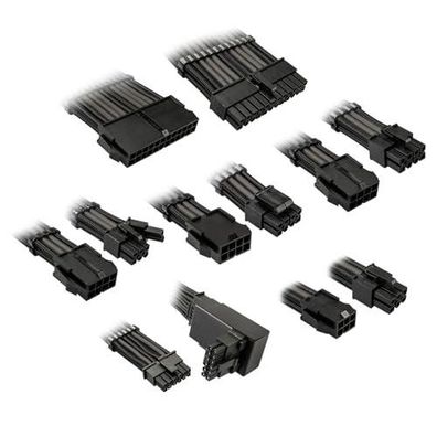 Kabelkit Kolink Core Pro fér PC, schwarz-grau