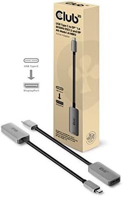 USB Type-C Adapter Club-3d UltraFlex Schutzkabel