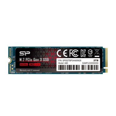 Interne SSD Silicon Power 2 To M.2 PCIe Gen 3.0 x4