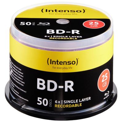 Blu-Ray Disks Intenso 25 Go, 50 Stéck