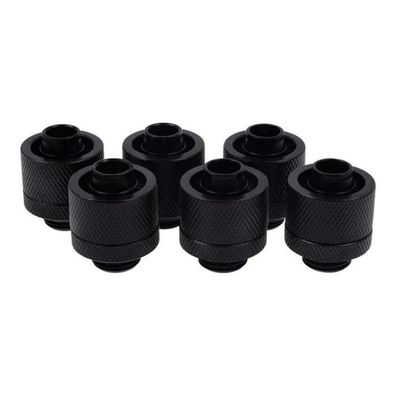 Kéhlzubehör Alphacool Eiszapfen Kompressionsanschlésse schwarz