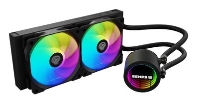 Fléssigkeitskéhlung Genesis NLG-2319, leise und leistungsstark