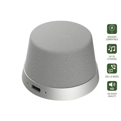 Tragbarer Lautsprecher 4smarts Bluetooth 5 W Grau und Silber