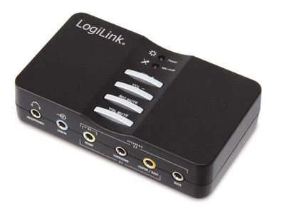 Externe Soundkarte LogiLink USB 7.1 Surround
