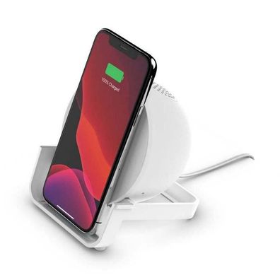 Kabelloses Ladegerät und Bluetooth-Lautsprecher Belkin BOOSTâ??CHARGE Weiß