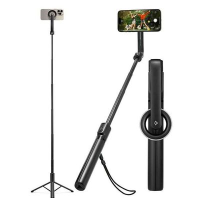 Selfie-Stick mit Stativ Spigen S580W silber
