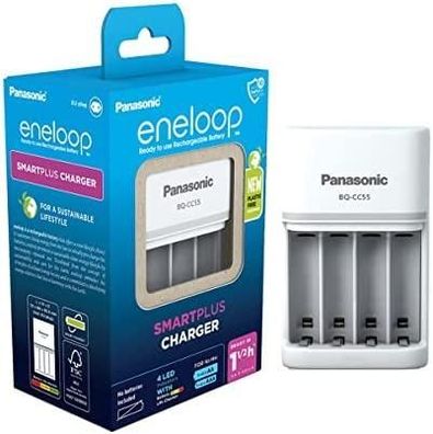 Ladegerät Panasonic Schnellladegerät BQ-CC55