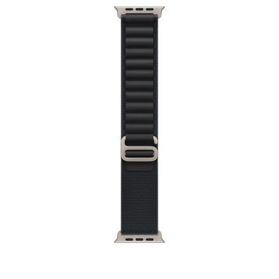 Armband Alpine fér Apple Watch 49 mm, Schwarz
