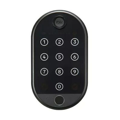 Smart Keypad Yale mit Fingerabdruckleser Schwarz