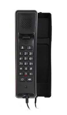 IP-Telefon Fanvil H2U fér Hotels, modernes Design, schwarz