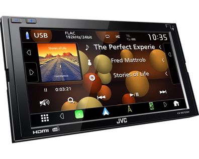 Multimedia-Empfänger JVC KW-M875DBW, 6,8 Zoll Touchscreen, 180 W