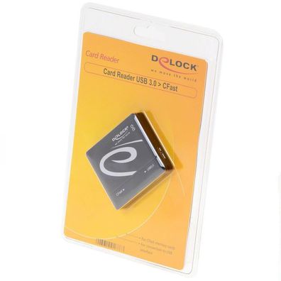 Kartenleser DeLOCK Aluminium USB 3.0