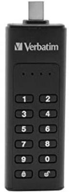 USB-Stick Verbatim Secure 128 GB mit PIN-Tastatur