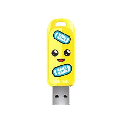 USB-Stick Sandisk Fortnite Peely Edition 128 GB Gelb