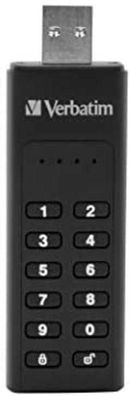 USB-Stick Verbatim Keypad Secure 128 GB schwarz