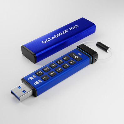 USB-Flash-Laufwerk istorage datAshur Pro 128 Go Blau